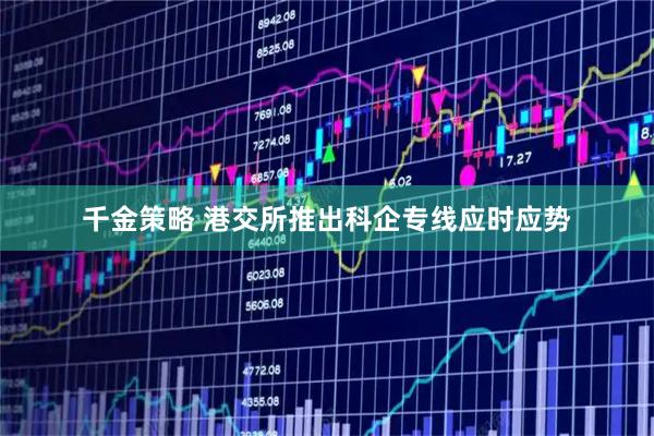 千金策略 港交所推出科企专线应时应势